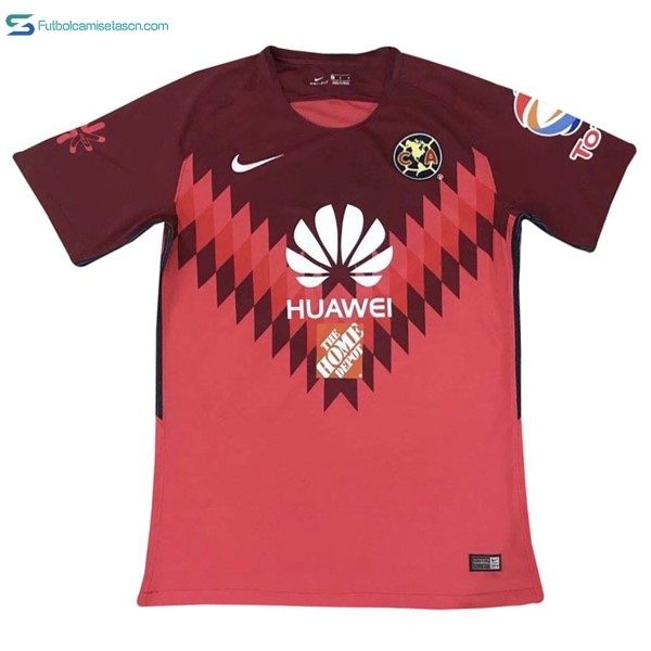 Camiseta Club América 1ª Portero 2017/18 Rojo